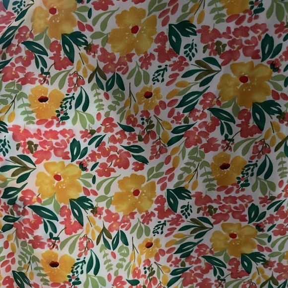 Melloday dress with smocked top and ruffle sleeveless size Small midi - Picture 3 of 7